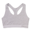 Bralette gris mélange pour femmes
