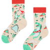 Chaussettes rigolotes pour enfants Skatepark dinosaure