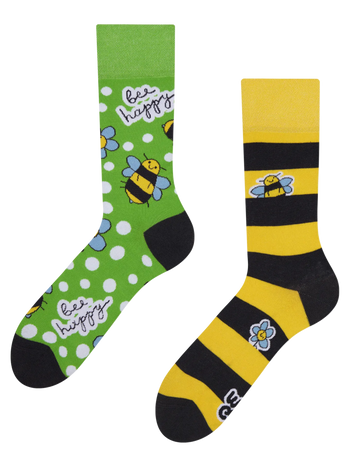 Chaussettes rigolotes Abeilles