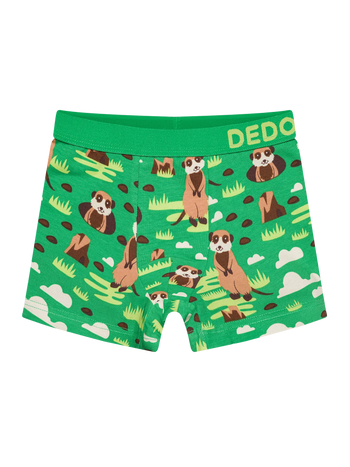 Boxer rigolo pour garçons Suricates