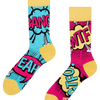 Chaussettes rigolotes Bande dessinée