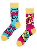 Chaussettes rigolotes Bande dessinée