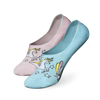 Chaussettes invisibles rigolotes Licorne arc-en-ciel