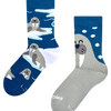 Chaussettes chaudes rigolotes pour enfants Morses
