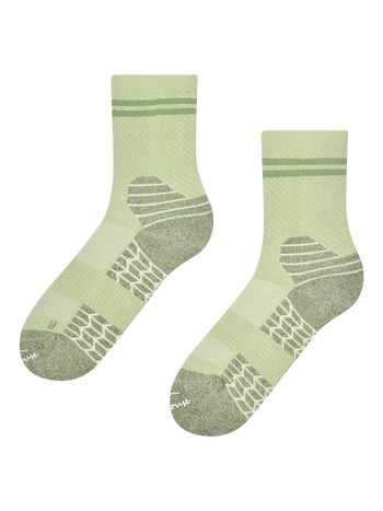 Chaussettes de randonnée vertes pour femmes