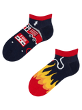 Socquettes rigolotes pour enfants Sapeur-pompier