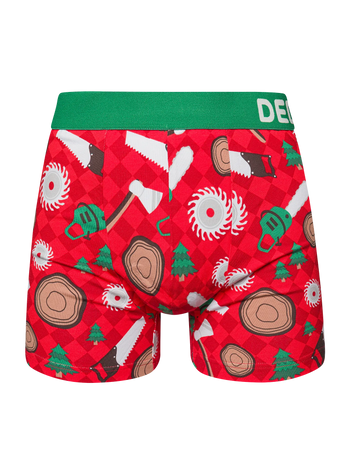 Boxer rigolo pour hommes Bûcheron