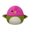 Peluche Squishmallows de 20 cm Na'Ima le colibri rose et vert