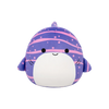 Peluche Squishmallows de 30 cm Tizziano le requin-baleine à rayures violettes