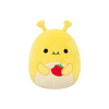Peluche Squishmallows de 20 cm Zarina la limace banane jaune dégustant une tomate