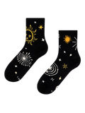 Chaussettes mi-mollet rigolotes Ciel des signes du zodiaque