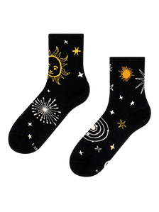 Chaussettes mi-mollet rigolotes Ciel des signes du zodiaque