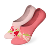 Chaussettes invisibles rigolotes Fraises sucrées