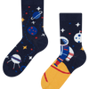 Chaussettes rigolotes pour enfants Astronaute