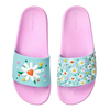 Sandales rigolotes Petits coeurs et marguerites