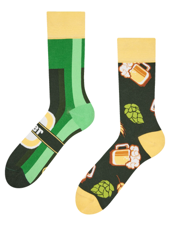 Chaussettes rigolotes Bière en bouteille