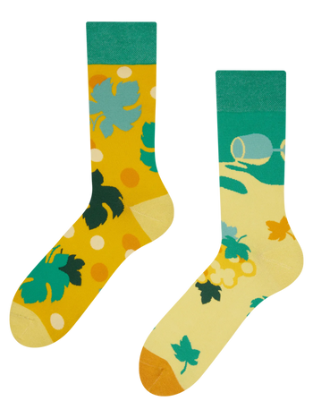 Chaussettes rigolotes Vigne