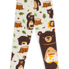 Legging en coton rigolo pour enfants Ours affamé