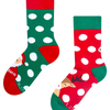 Chaussettes chaudes rigolotes pour enfants Père Noël et Rudolph