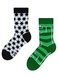 Chaussettes rigolotes pour enfants Football