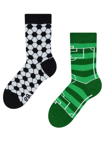 Chaussettes rigolotes pour enfants Football