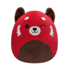 Peluche Squishmallows de 20 cm Cici, le panda roux qui cligne de l’œil