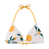 Haut de bikini triangulaire rigolo Oranges