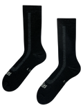 Chaussettes en éponge de laine mérinos noire