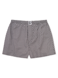 Caleçons à motifs noir et blanc pour hommes