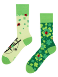 Chaussettes rigolotes Trèfle à quatre feuilles
