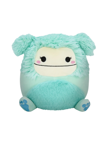 Peluche SQUISHMALLOWS de 20 cm Joelle le yéti vert