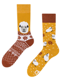 Chaussettes chaudes rigolotes Mouton dans un pull
