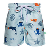 Short de bain rigolo pour garçons Amis marins