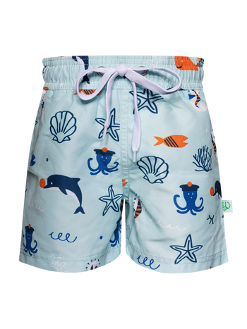 Short de bain rigolo pour garçons Amis marins