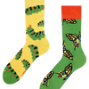 Chaussettes rigolotes en fibres de bambou Papillon à queue d'hirondelle