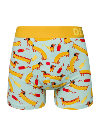 Boxer rigolo pour hommes Hotdog