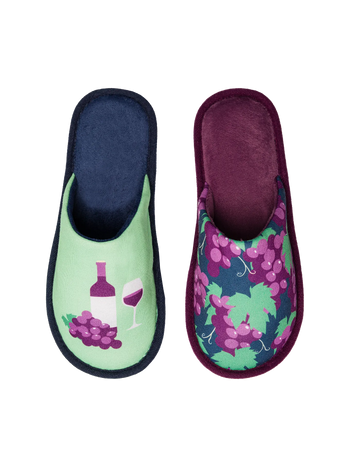 Pantoufles rigolotes Vigneron