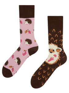 Chaussettes rigolotes Hérisson
