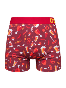 Boxer rigolo pour hommes Bière et barbecue