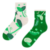 Chaussettes mi-mollet rigolotes Pois