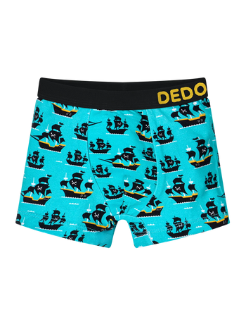 Boxer rigolo pour garçons Bateau pirate