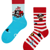 Chaussettes rigolotes pour enfants Pirate