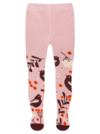 Collants rigolos pour enfants Oiseaux et baies