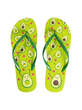 Tongs rigolotes Amour des avocats