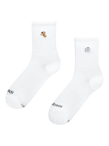 Chaussettes mi-mollet côtelées The Worst Surprise