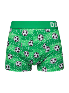 Boxers raccourcis pour hommes Terrain de football