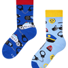 Chaussettes rigolotes pour enfants Policier