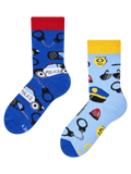 Chaussettes rigolotes pour enfants Policier