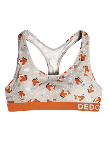 Bralette rigolote pour femmes Renard