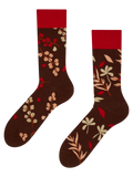 Chaussettes rigolotes Jardin d’automne